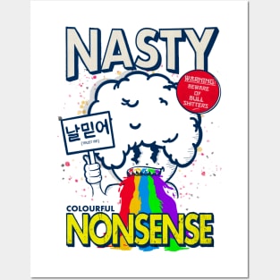 Nasty Nonsense Posters and Art